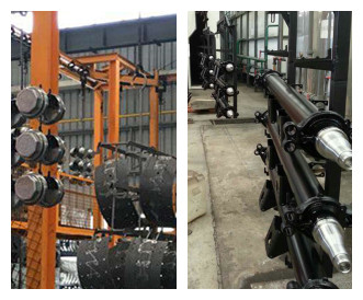 富華重工-車軸、防塵罩、制動蹄等電泳 富華重工-車軸、防塵罩、制動蹄等電泳